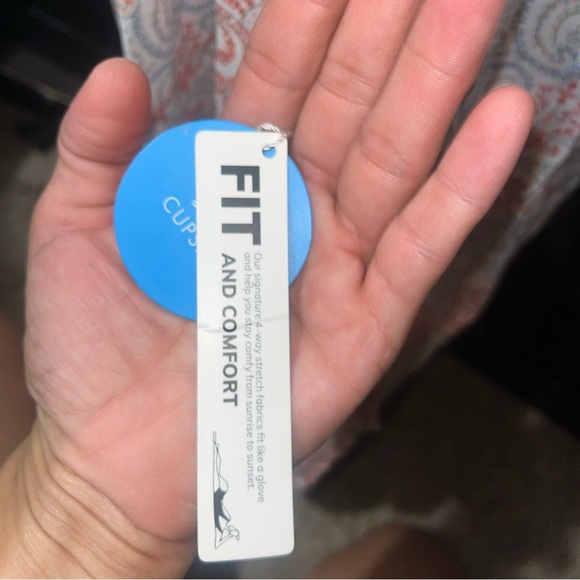 NWT Large Cupshe Haisley print long dress with adjustable straps - Picture 13 of 14